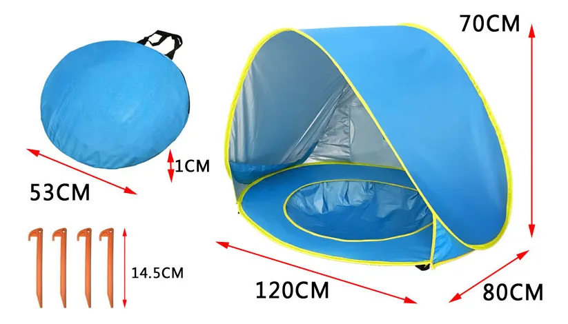 Carpa Pileta para bebé